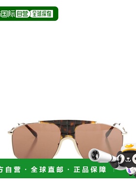 香港直邮ALAIA 女士太阳镜 AA0098S002 SS2026 金色 Sunglasses