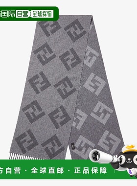 1h可退 欧洲直邮FENDI 芬迪 25秋冬 FXS424AVDQF1UTJ 男士 围巾