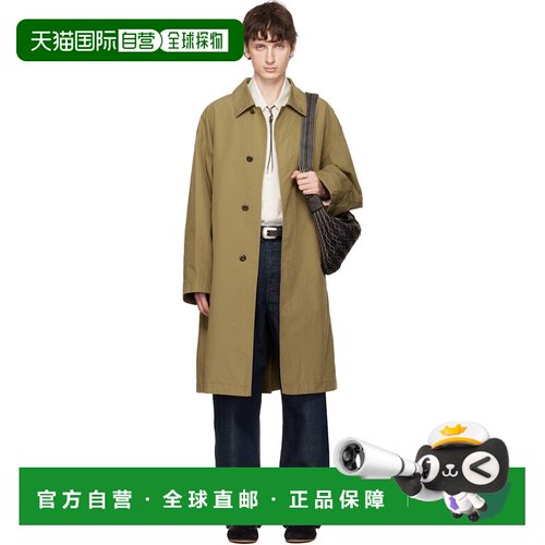 1h可退 香港直邮Lemaire 男士 LEMAIRE 黄褐色 VENTILE Cotton 大