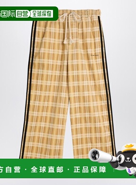 1h可退 香港直邮Adidas 女士 SONG FOR MUTE ADI006 格纹长裤 KC3