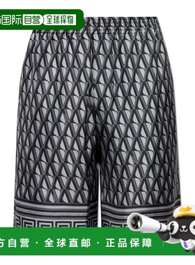 1h可退 香港直邮Versace 松紧腰短裤 10024761A16785