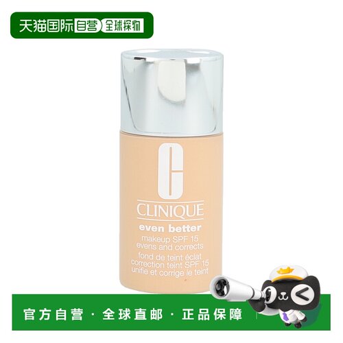 欧洲直邮Clinique Even Better Make Up SPF15粉底液倩碧