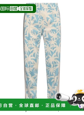 香港直邮Palm Angels 棕榈天使 男士 休闲长裤 blue蓝色 舒适时尚