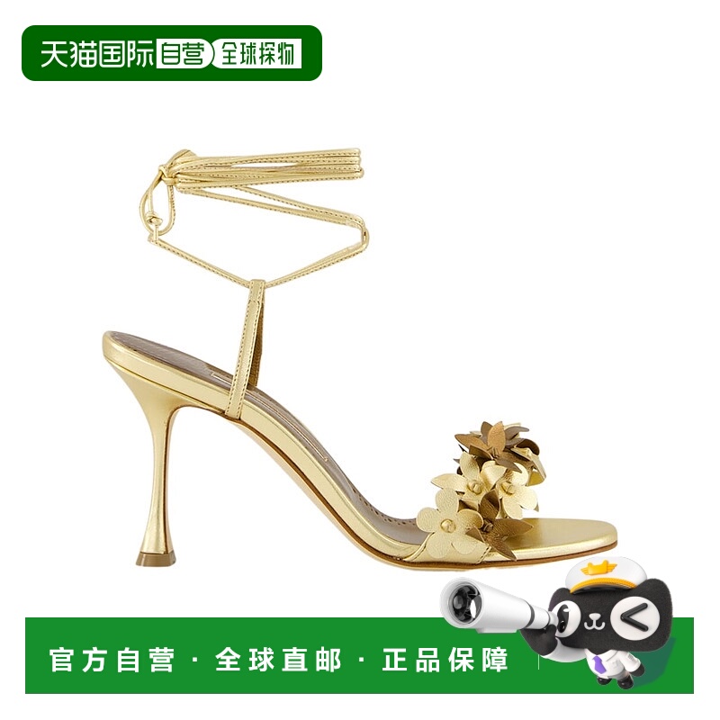 香港直邮Manolo Blahnik 露趾高跟凉鞋 2251768