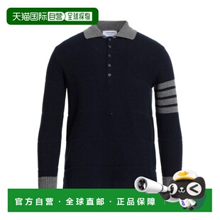 汤姆 布朗 男士 1h可退 blue蓝色 Browne 毛衣 舒适 香港直邮Thom