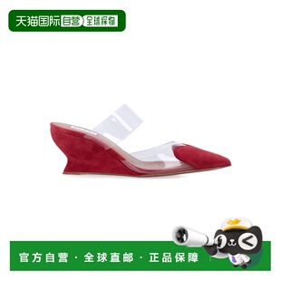 1h可退 香港直邮alaia 女士 Le Cœur 坡跟凉拖 AA3M3013CK318