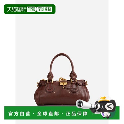 香港直邮CHLOÉ 女士单肩包 CH25WS802P7527MCRAFTYBROWN SS2026