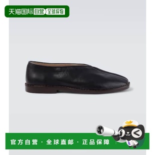 男士 男鞋 皮质便鞋 舒适时尚 一脚蹬 black黑色 香港直邮Lemaire