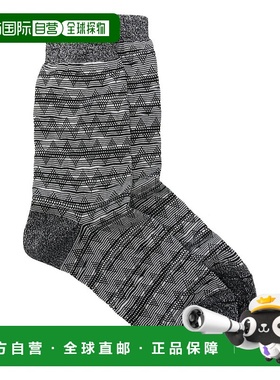 1h可退 香港直邮MISSONI 米索尼 女士 人字纹棉袜子 CZ00CMDA350