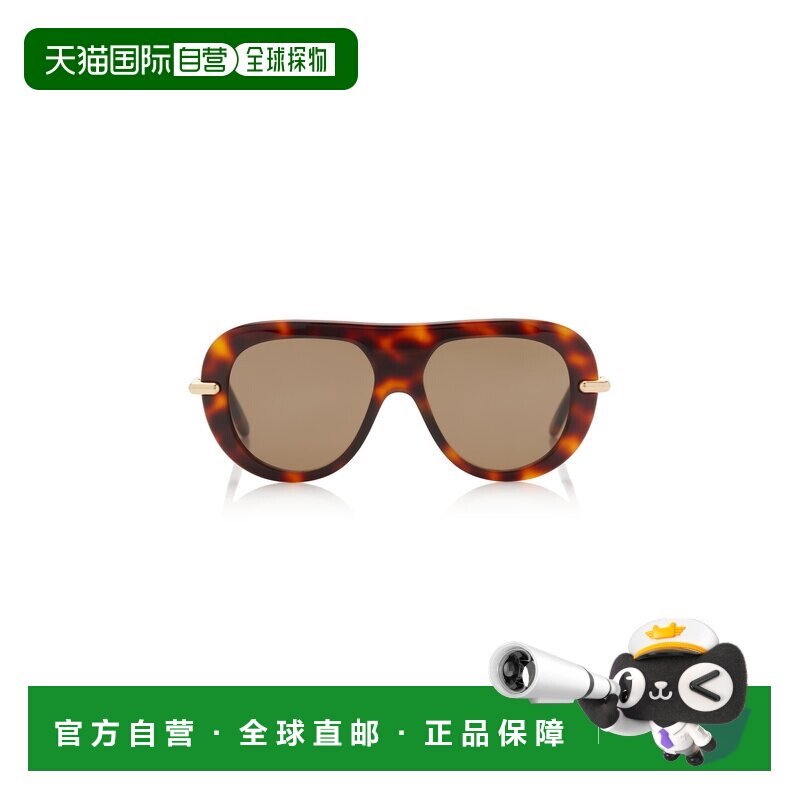 美国直邮LOEWE 罗意威 女士 飞行员醋纤太阳眼镜