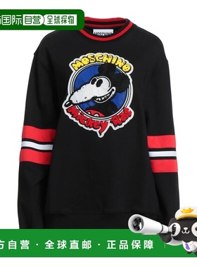 香港直邮Moschino 莫斯奇诺 女士 运动衫 black黑色 舒适时尚