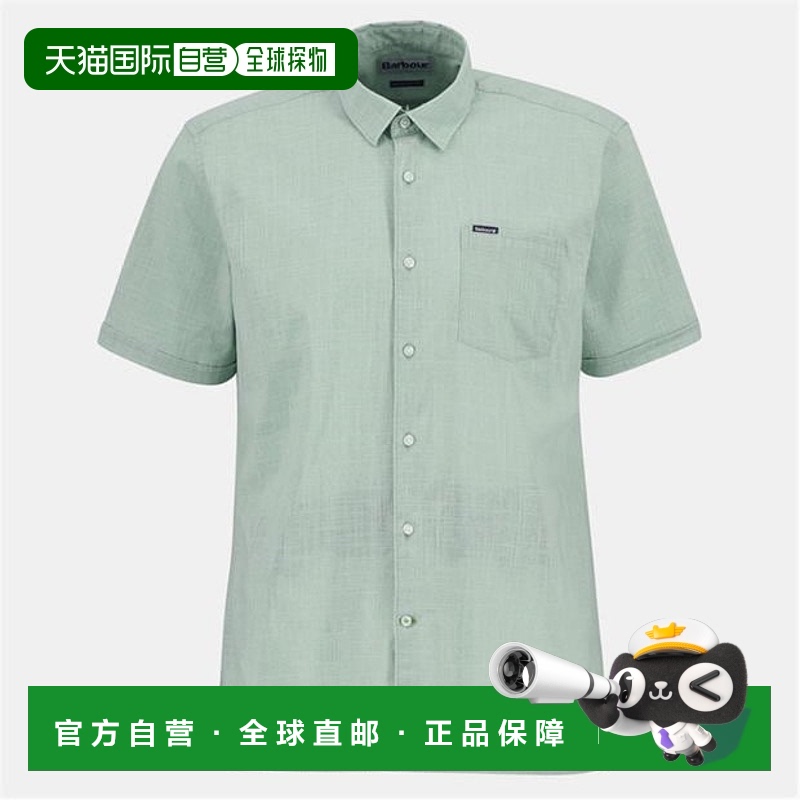 1h可退 香港直邮Barbour 巴伯尔 男士 B.Li SS Shrt Sn53 染色衬