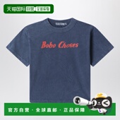 香港直邮bobo effect choses 1h可退 男童 washed 蓝色T恤童装
