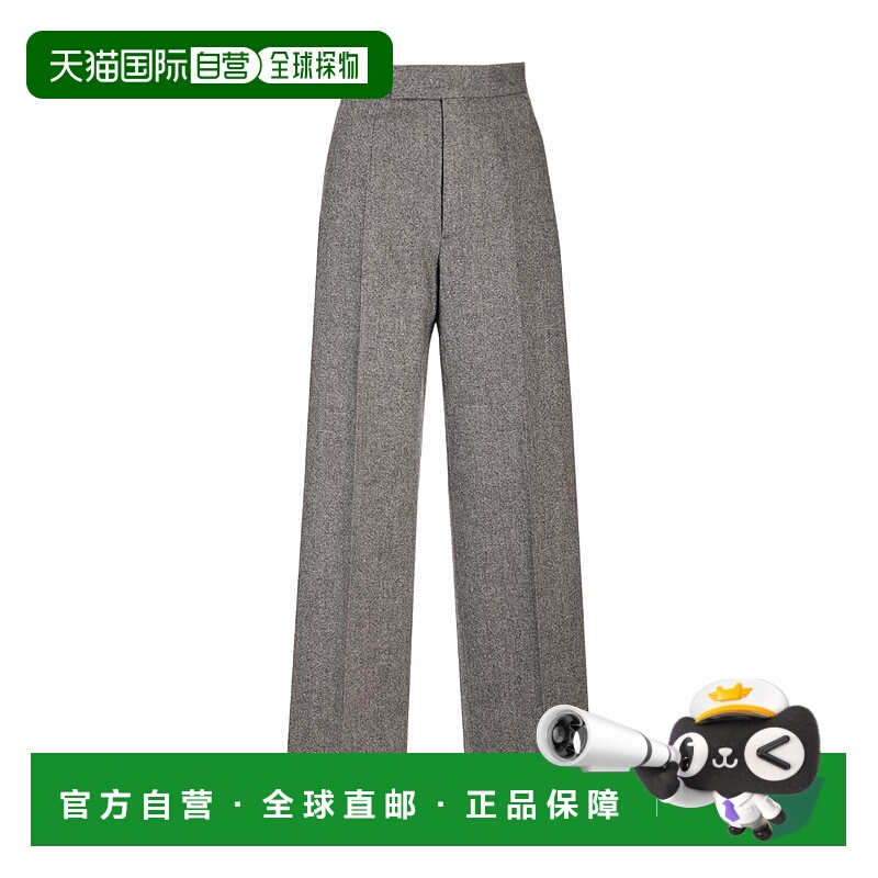 香港直邮Vivienne Westwood 阔腿休闲裤 1F01000GW00MXLRO羊毛