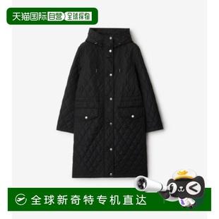 欧洲直邮BURBERRY 绗缝尼龙连帽大衣 博柏利 巴宝莉