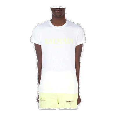 香港直邮Balmain LOGO印花T恤 RH11601I055短袖