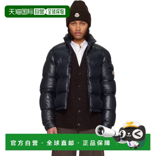 香港直邮Moncler 盟可睐 男士 黑色 Levitha Short 羽绒夹克 K209