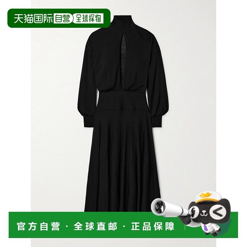 1小时内可退 香港直邮Alaia 女士 中长连衣裙 AA9R2525M922A blac