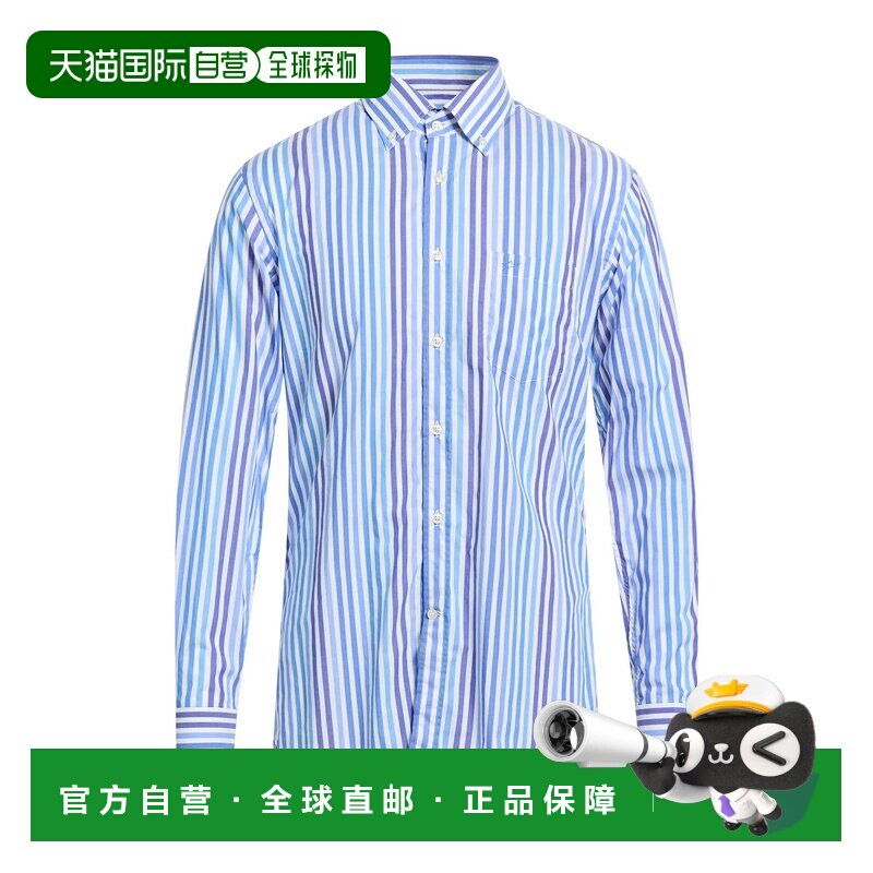 1h可退 香港直邮Paul & Shark 保罗与鲨鱼 男士 条纹衬衫