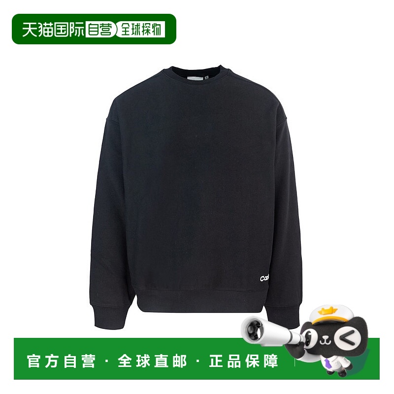 1h可退 香港直邮CARHARTT WIP 男士 Label Script Logo 刺繡衛衣