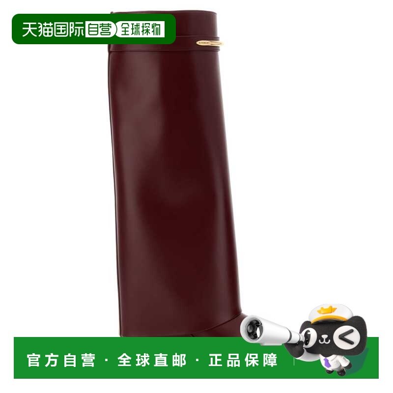 1h可退 香港直邮Givenchy 纪梵希 女士 Shark 酒红色皮质靴子 BE7,女鞋,时装靴,淘宝优惠券,粉丝福利购,淘宝优惠卷