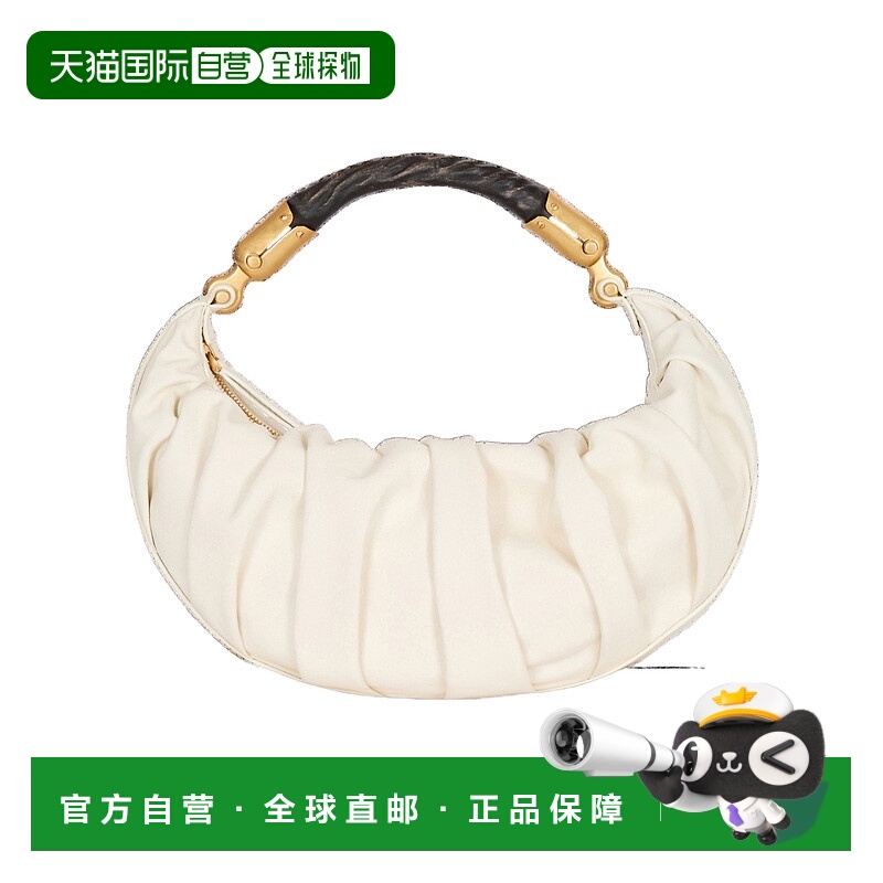 香港直邮Balmain 中号 Ebene 小牛皮手袋 FN0BT028LVGX拉链