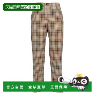 香港直邮Pinko 品高 女士 休闲长裤 BEIGE 米色时尚舒适女装