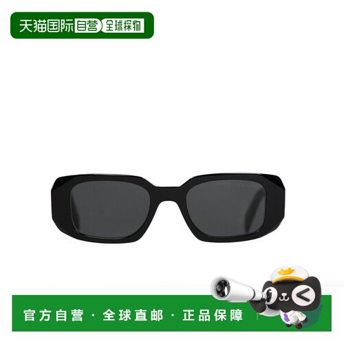 欧洲直邮Prada/普拉达时尚潮流太阳镜侧面字母刻印墨镜0PR-17WSF