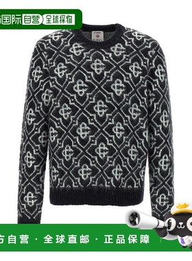 1h可退 香港直邮Casablanca 男士 'Monogram' 毛衣 MPF25KW100402