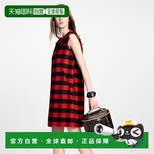 自营1h可退 Nice系列女士红褐色牛皮老花图案 欧洲直邮LV路易威登