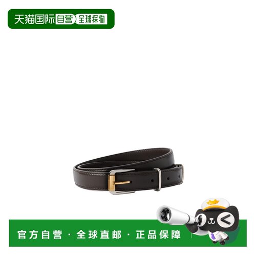 香港直邮THE ROW 女士腰带 W1643L60BROWNANSANGB【付后1h可退】