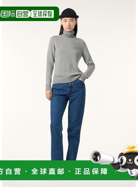 自营欧洲直邮Loro Piana 女士灰色婴儿羊绒毛衣
