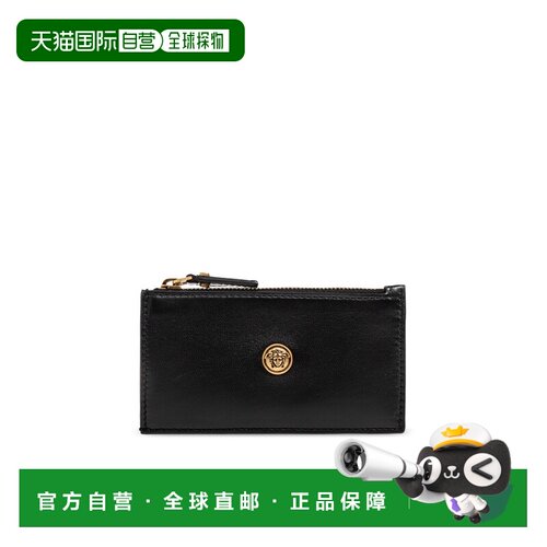 香港直邮VERSACE 女士卡包 10241911A174491B55J CO 黑色 Embleme
