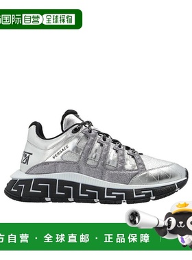 香港直邮Versace 徽标系带运动鞋 DSU80941A027482E930范思哲