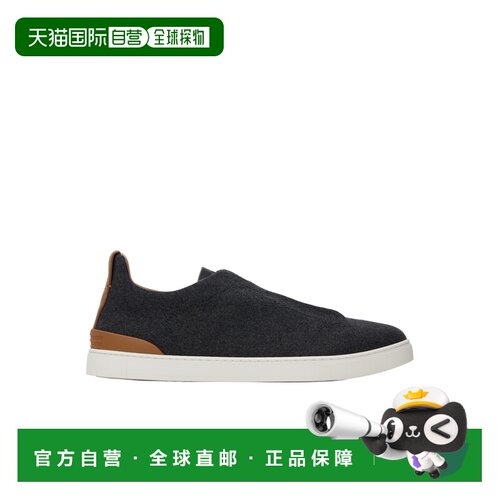 1h可退 香港直邮Z ZEGNA 男士休闲鞋 LHUTES7006ZSGS AW2025 灰色