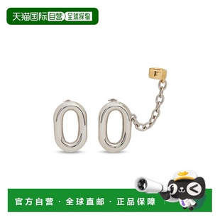 1h可退 香港直邮Rabanne 女士 XL 链环耳夹 metal金属色 舒适时尚