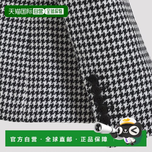 香港直邮Tom Ford 汤姆 福特 女士 Pied De Poule 夹克 GI3114FAX