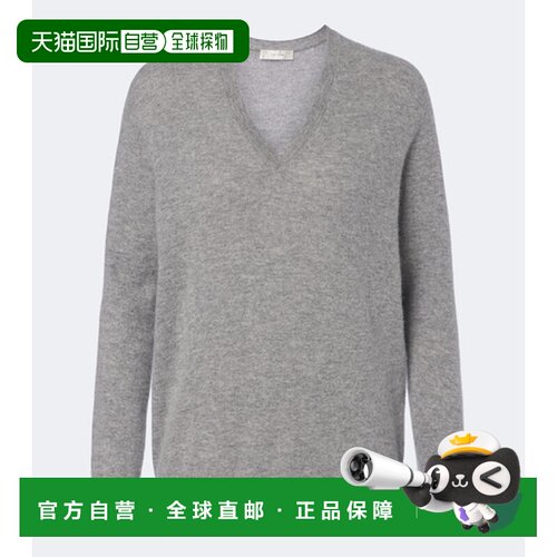 香港直邮The Row 女士 Phora 羊绒毛衣 grey灰色 舒适时尚