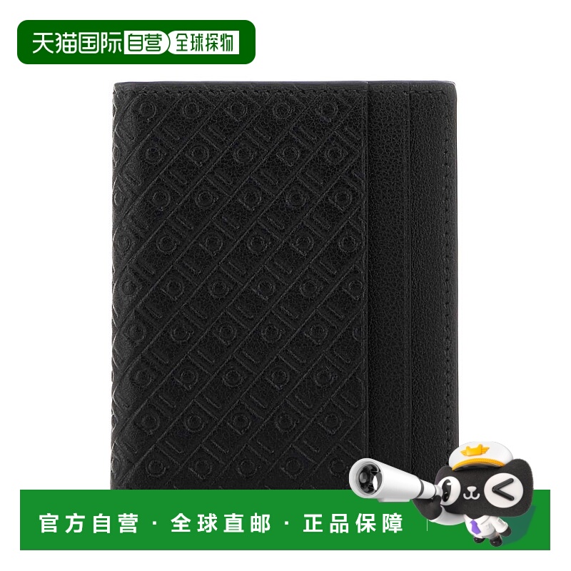 香港直邮Salvatore Ferragamo 菲拉格慕 男士 黑色皮革卡套 66157