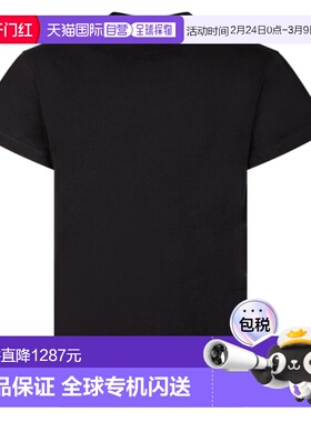 1h可退 香港直邮Jil Sander 吉尔 桑达 男士 MEN 黑色棉质T恤 J47