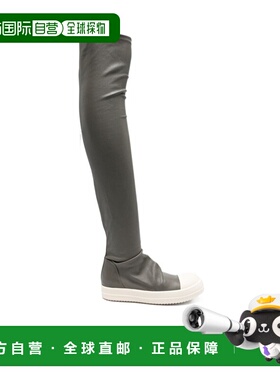 1h可退 Rick Owens 圆头长筒靴 RP01F6893LS厚底鞋