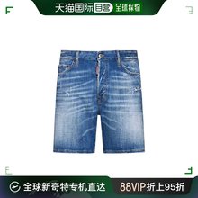 仿旧牛仔短裤 二次方 S74MU0827S30342 男士 香港直邮Dsquared2