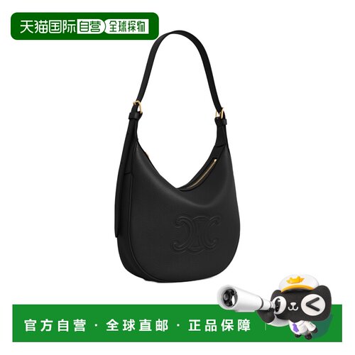 1h可退 香港直邮CELINE 女士斜挎包 117253FLH38NO AW2025 黑色 C