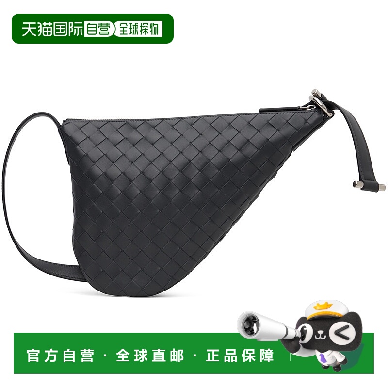 1h可退 香港直邮Bottega Veneta 葆蝶家 男士 黑色小号 Virgule