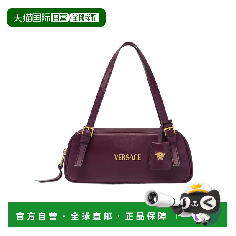 香港直邮VERSACE 25FW Tag保龄球单肩包手提包斜挎包范思哲 Women