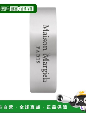 1h可退 香港直邮Maison Margiela Logo 宽环 SM1UQ0124P8865