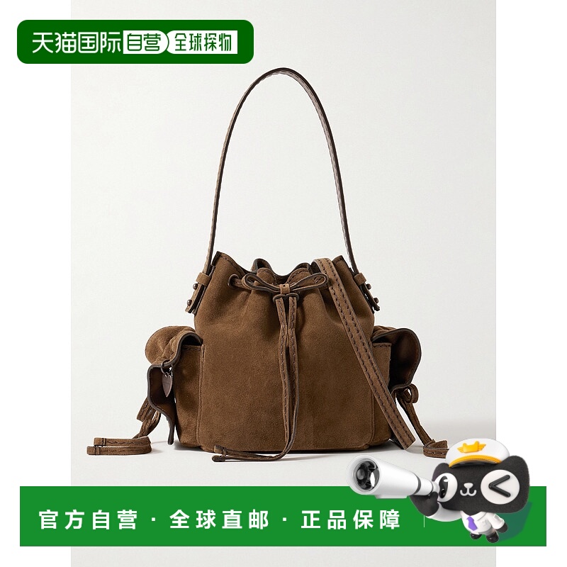 1h可退 香港直邮Acne Studios 艾克妮 女士 绒面革水桶包 A104580