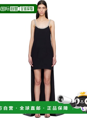 1h可退 香港直邮Tom Ford 汤姆 福特 女士 黑色 Crystal Embroide