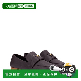自营1h可退 欧洲直邮LV路易威登 Mare女士巧克力色皮革logo标识乐