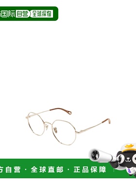 1h可退 香港直邮CHLOÉ 女士眼镜 CH0215OA003 AW2024 金色 CHLOÉ
